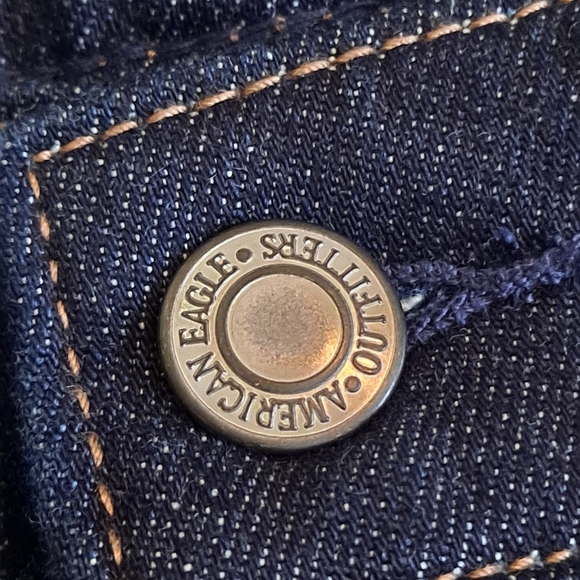 American Eagle Dark Wash Jeans 18x29 - Picture 3 of 8